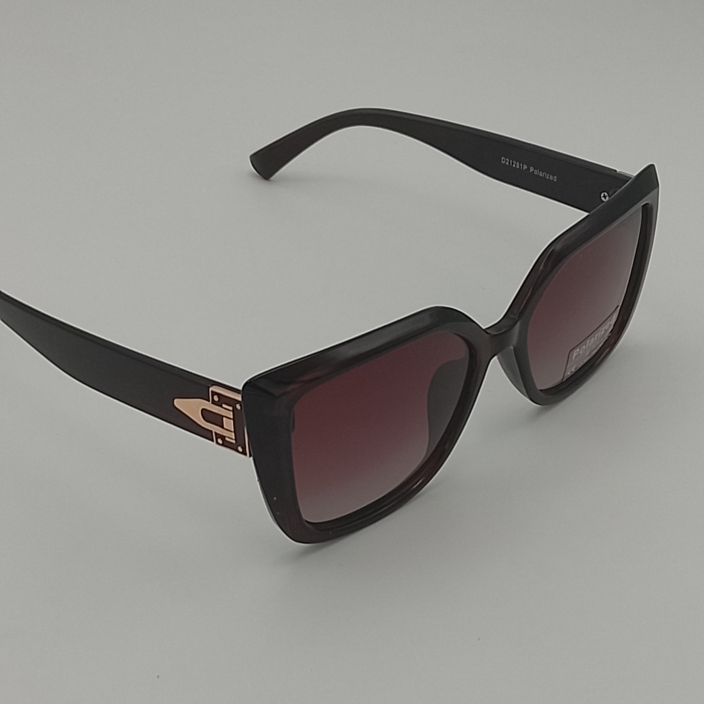 عینک آفتابی پلاریزه لویز ویتون قهوه ای